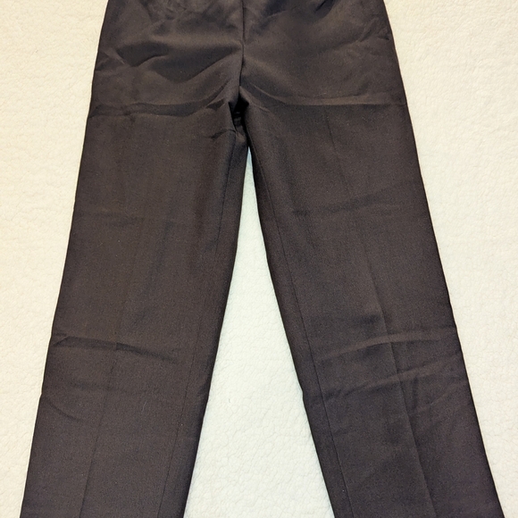 Talbots Black Dress Pants with Elegant Straight-Leg Style - Picture 1 of 8